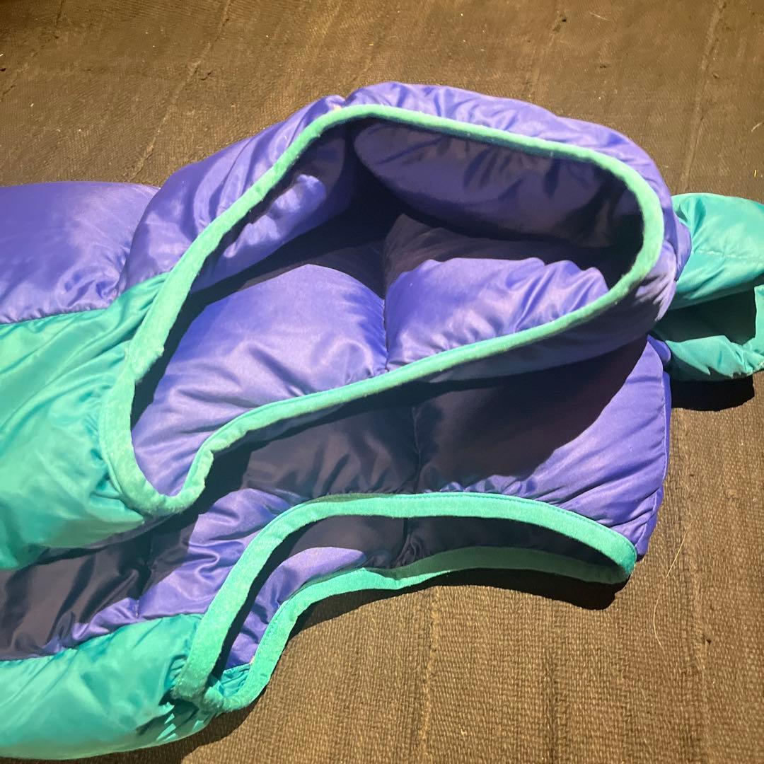 希少美品 80s アメリカ製 フェザードフレンズ ダウンベスト パープル