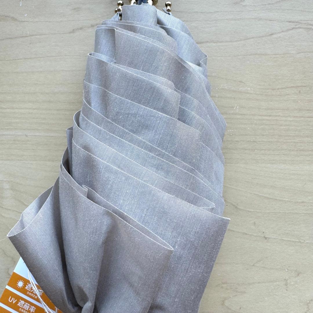 ★新品★ジルスチュアート　晴雨兼用　フリル　日傘　トップフラット　遮光　遮熱