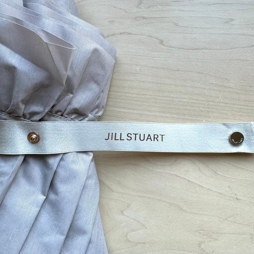 ★新品★ジルスチュアート　晴雨兼用　フリル　日傘　トップフラット　遮光　遮熱