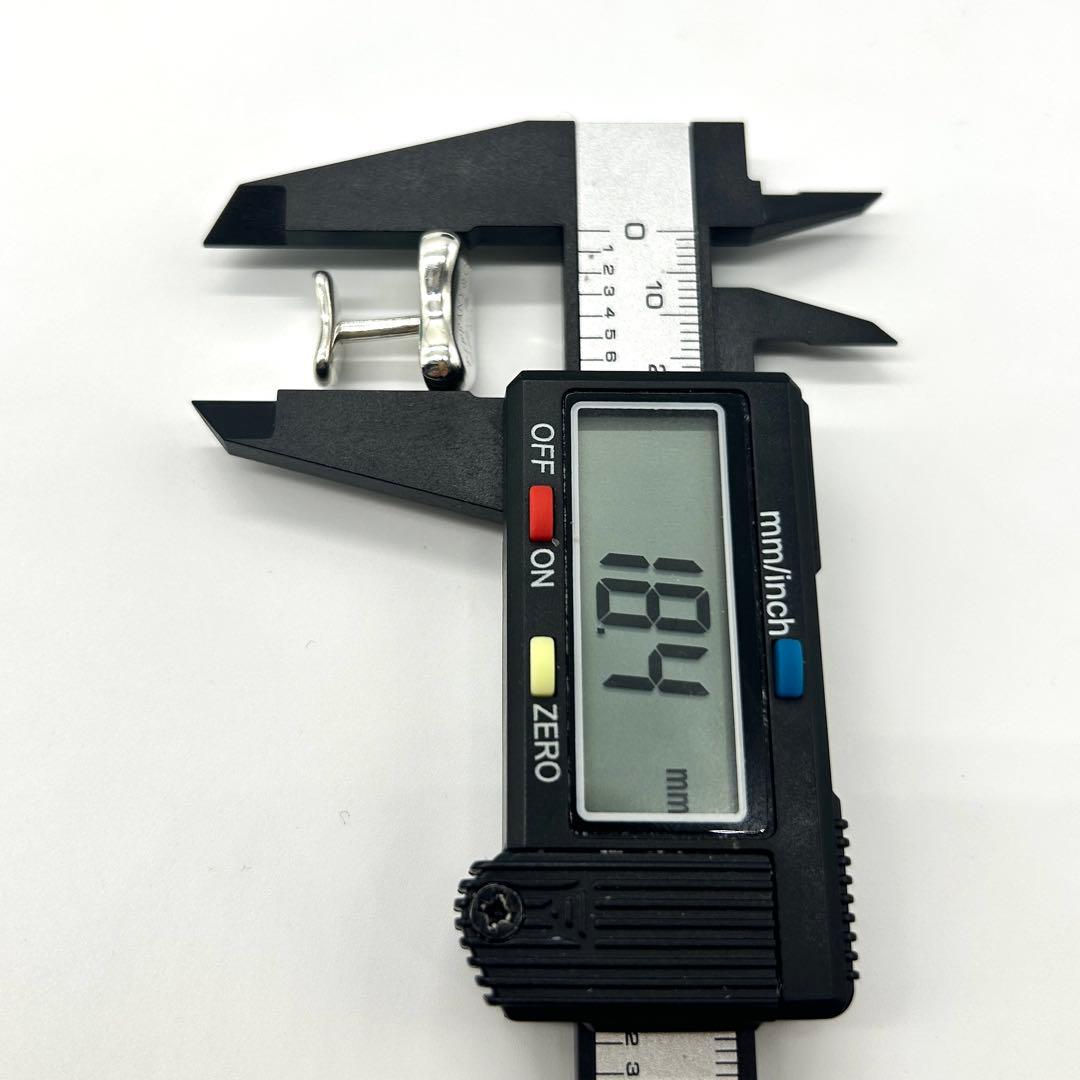 美品　ティファニー　ビーンズ　カフス　シルバー　925
