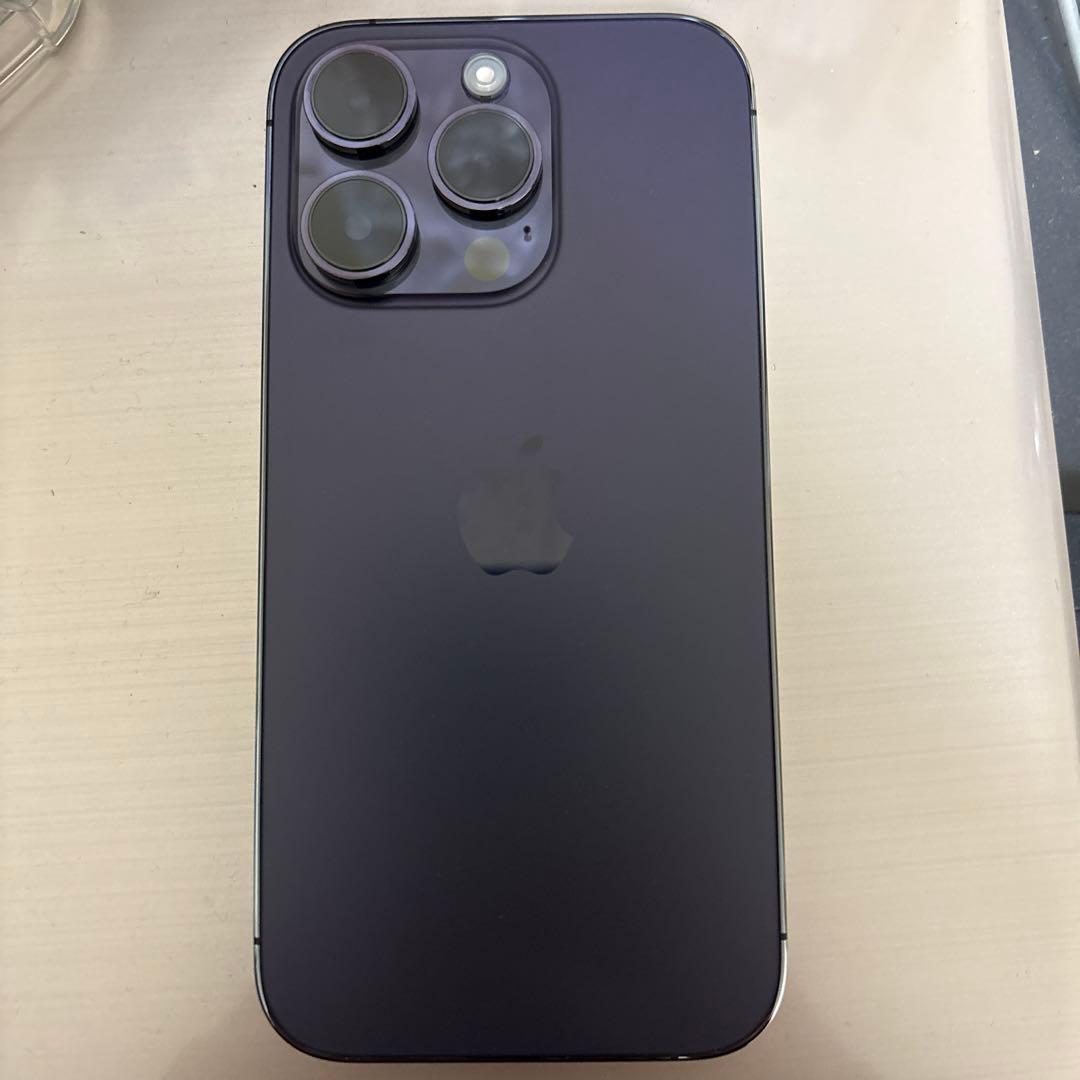 美品　iPhone 14 Pro ディープパープル　128GB