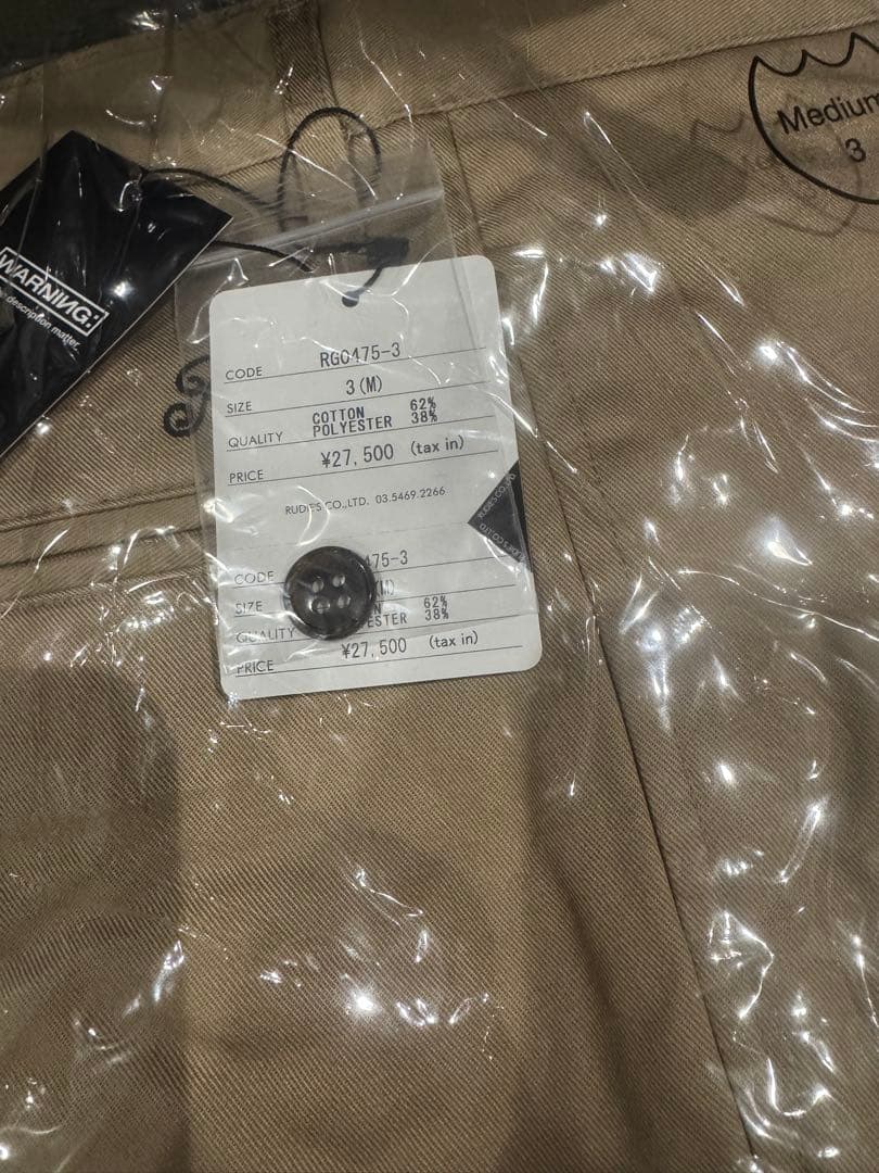 ルードギャラリー スラックス　RG0475-3 ベージュ