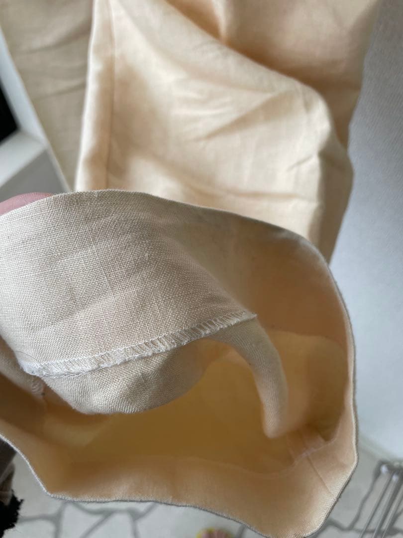 NEATニート リネンワイドパンツ スラックス スペンスブライソン