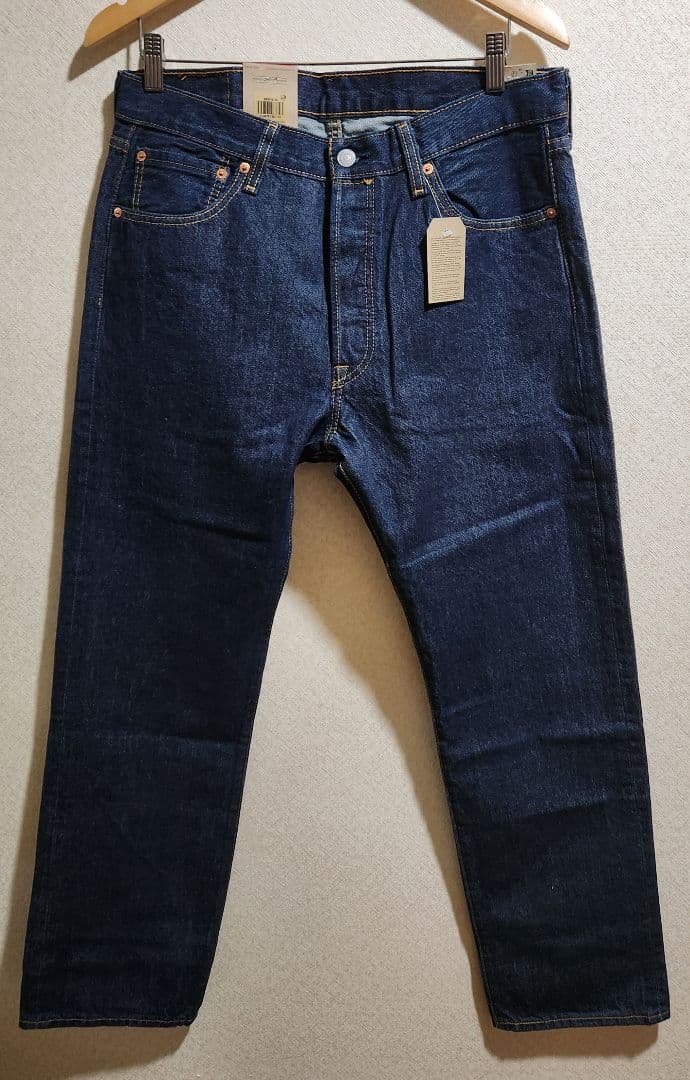 リーバイス 2ND トラッカーJKT L 501 セットアップ 濃紺 W34