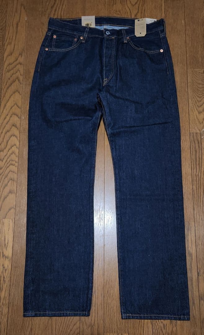 リーバイス 2ND トラッカーJKT L 501 セットアップ 濃紺 W34