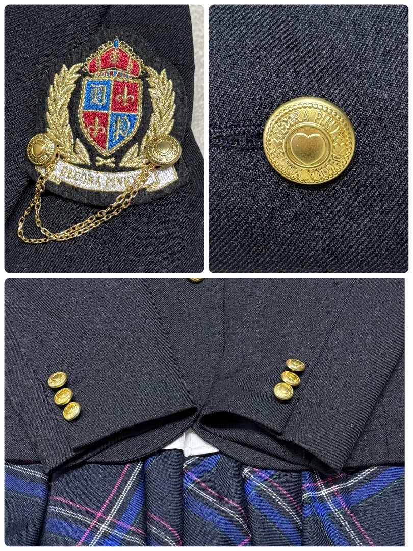 卒服　デコラピンキーズ 卒業入学式　フォーマルセット　165B【匿名配送】