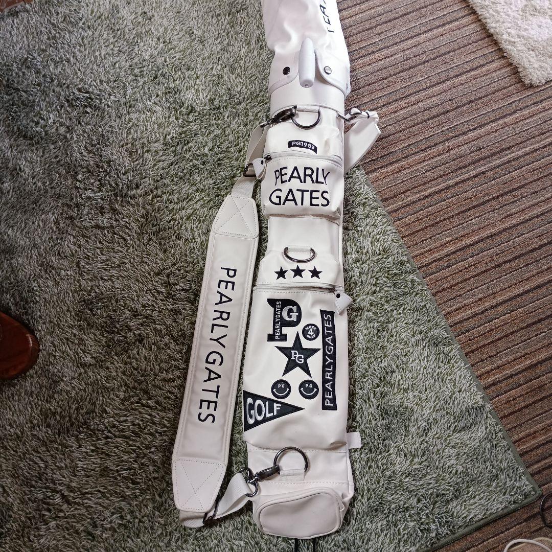 PEARLY GATES キャディバッグ PG1989 ホワイト