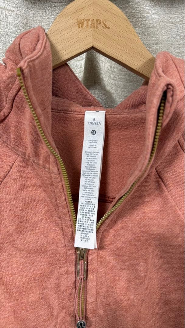 lululemon Scuba フルジップフーディ