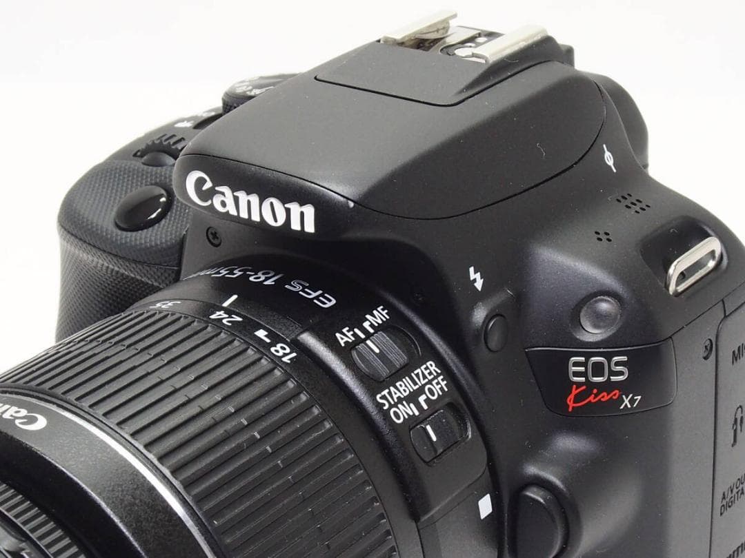 Canon EOS Kiss X7 レンズセット S数3043回 スマホ転送可能