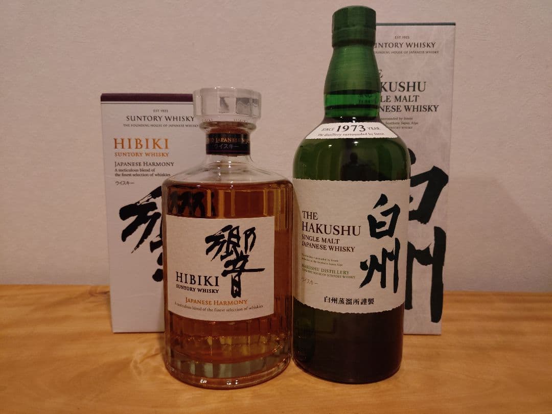 【サントリーウイスキーセレクション】白州NV＆響 ジャパニーズハーモニー