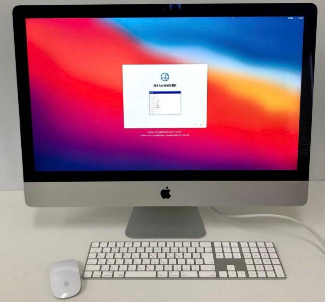 【美品】Apple A1419 2017年製 iMac Retina