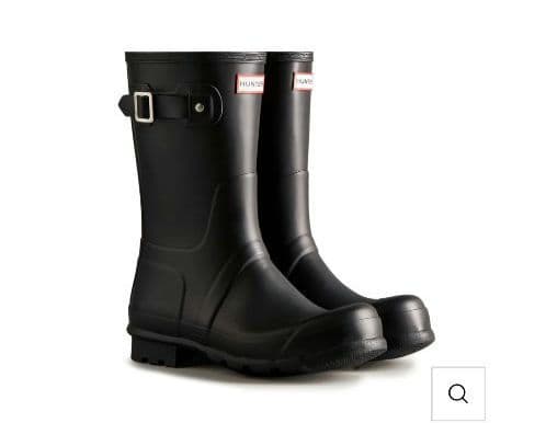 HUNTER ブーツ ブラック　26センチ