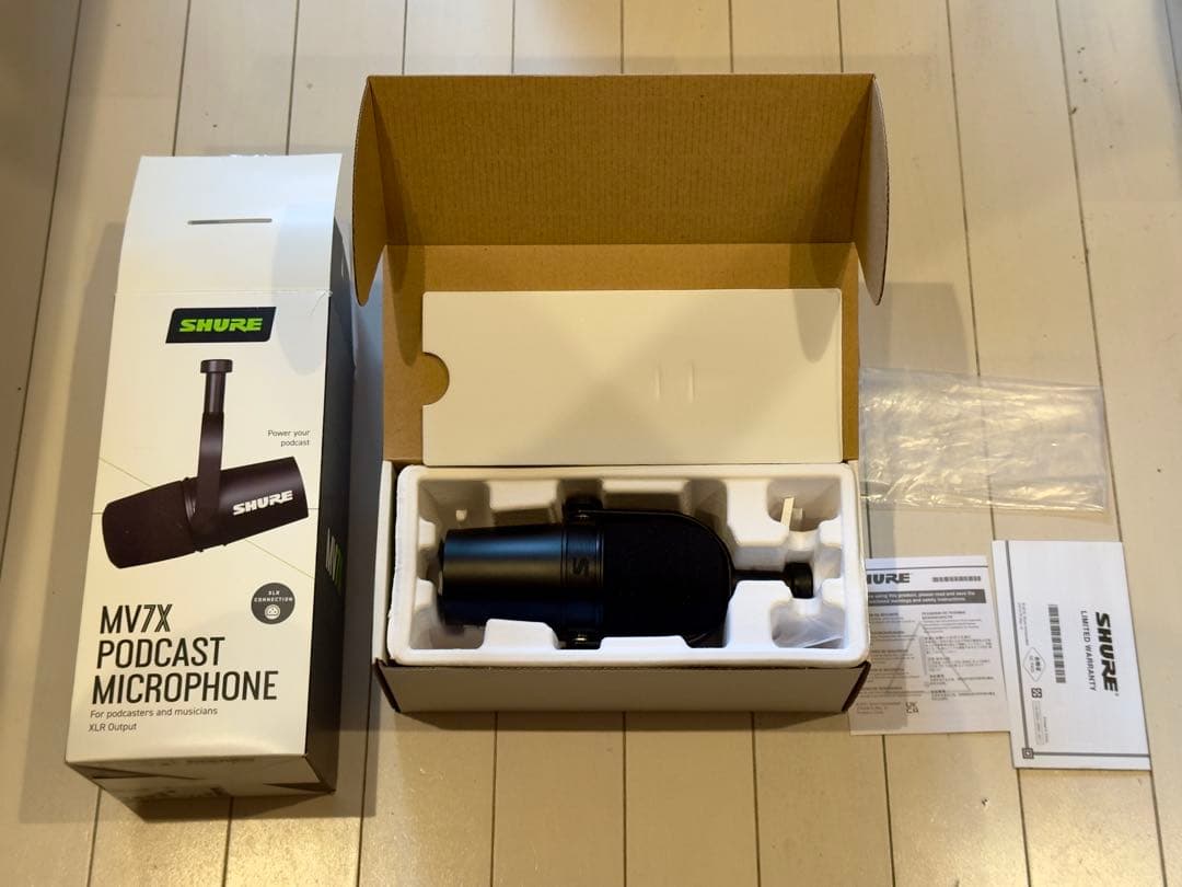 配信機器・PA機器・レコーディング機器 MV7X