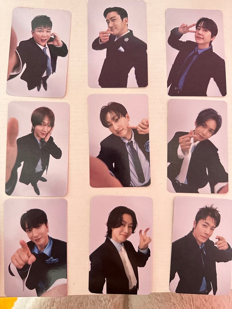 SUPERJUNIOR SUPERSHOW10 マカオ　入場特典トレカ