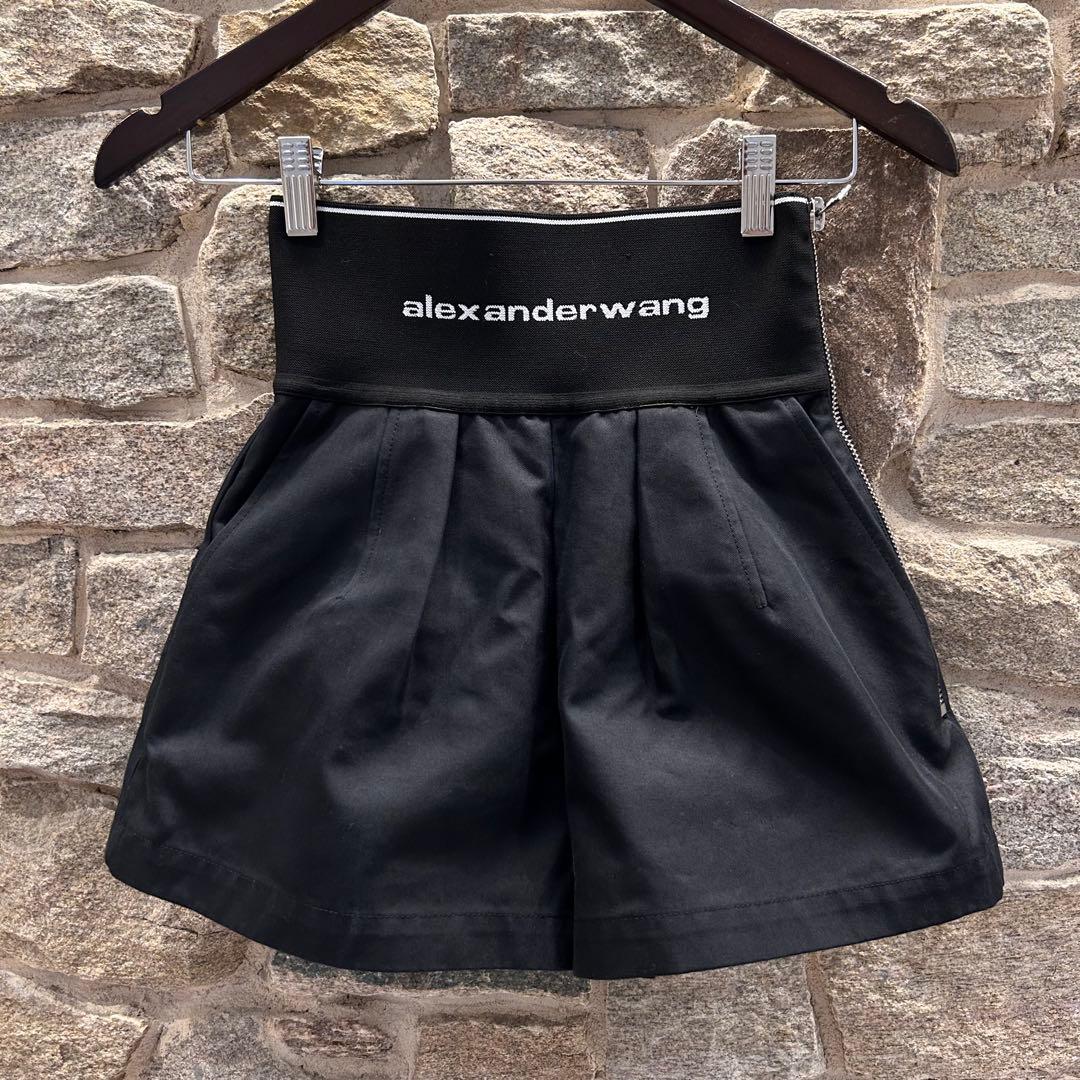 パンツ ALEXANDER WANG Logo Waste Safari Shorts