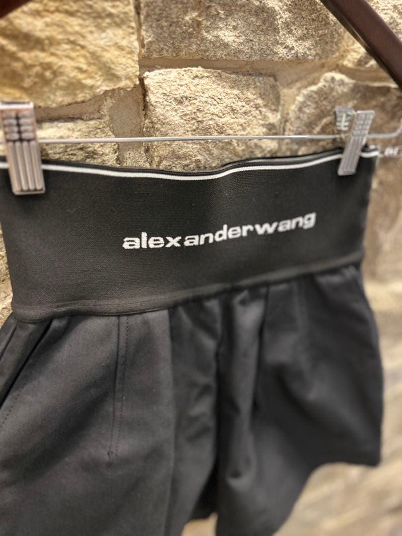 パンツ ALEXANDER WANG Logo Waste Safari Shorts