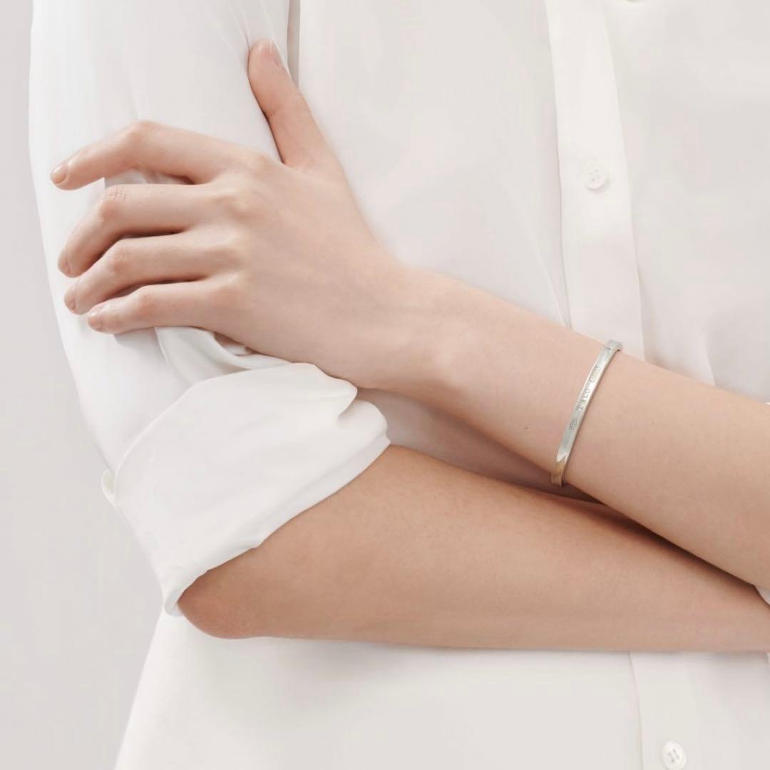 Tiffany & Co. 925シルバー ナローバングル