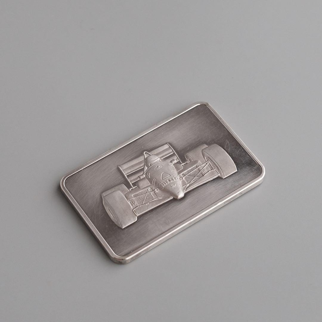 1990年代イタリア製Rielloレーシング純銀記念プレート 150g