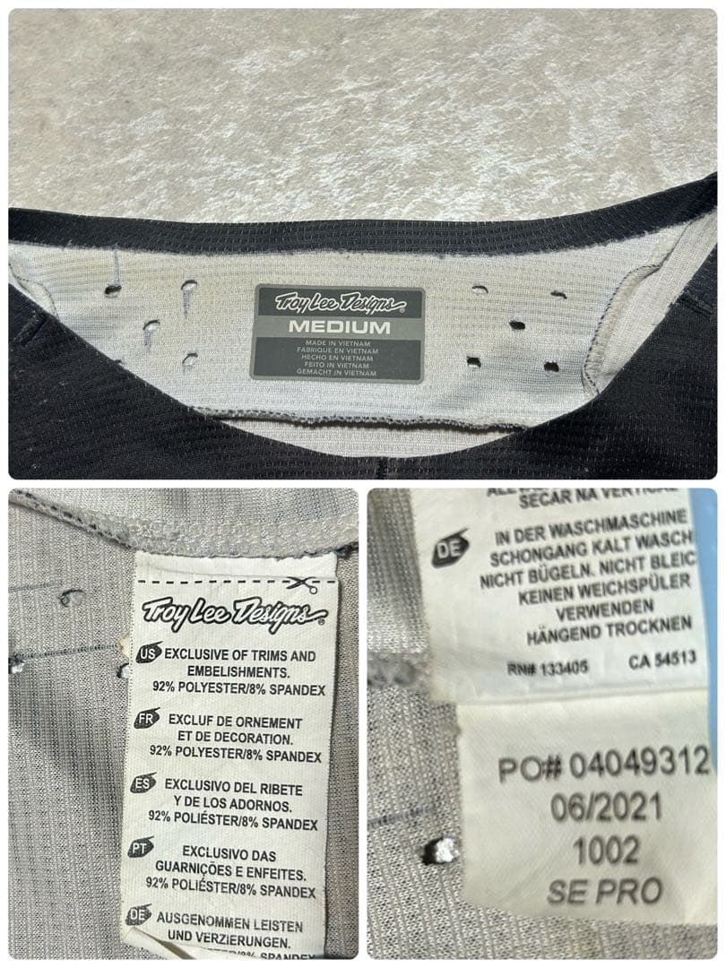 希少 内田篤基選手 Troy Lee Designs ジャージ モトクロス M