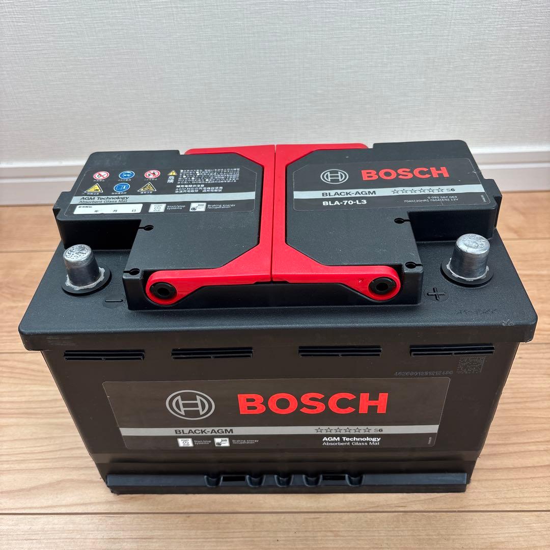 【70-L3】BOSCH BLACK-AGM ボッシュ最高峰バッテリー