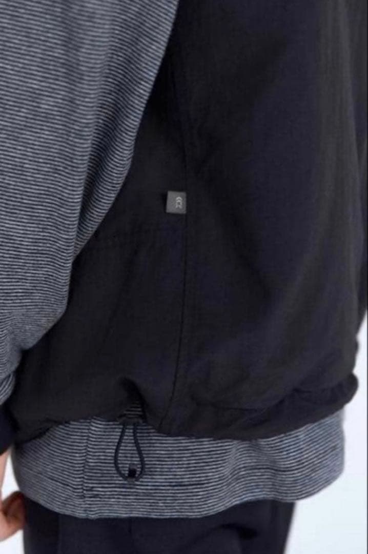 DAIWA PIER39 ナイロン×ボアフリースリバーシブルベスト 黒 L