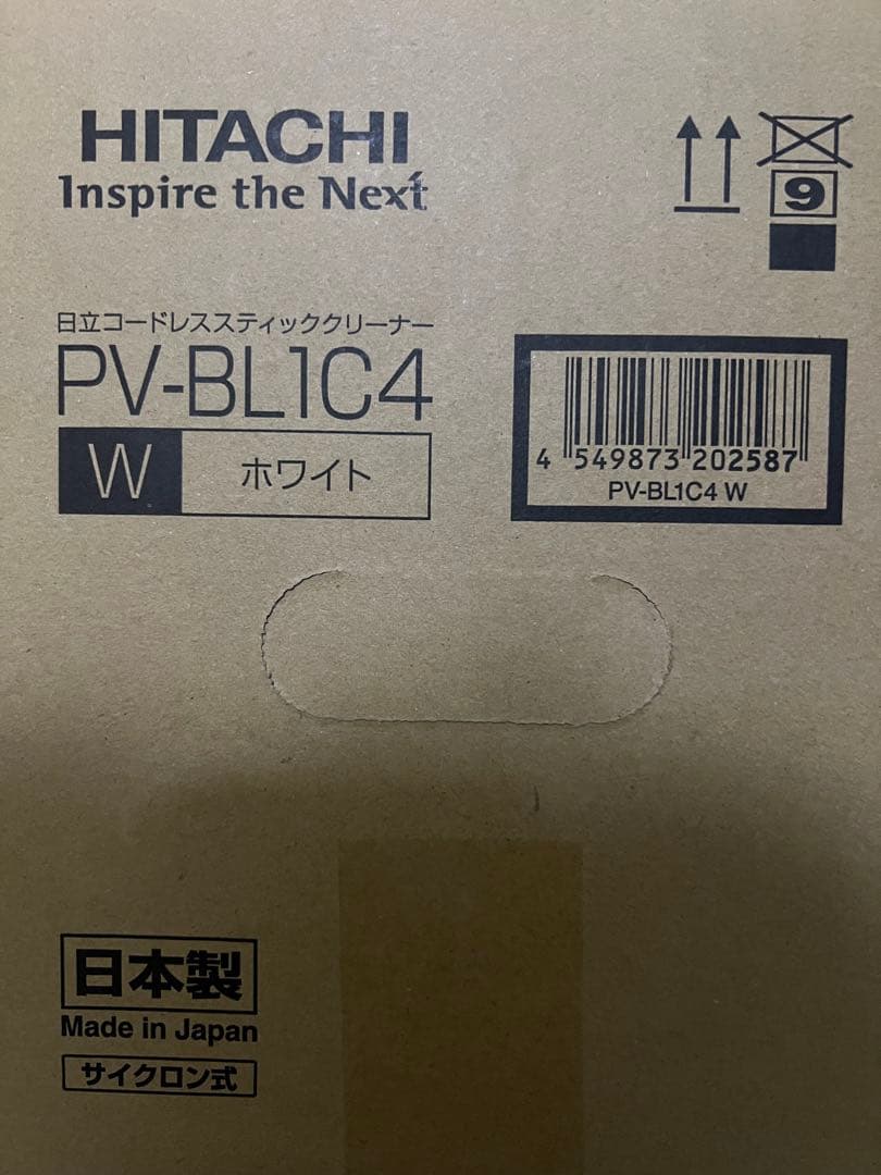 HITACHI コードレススティッククリーナー PV-BL1C4 W