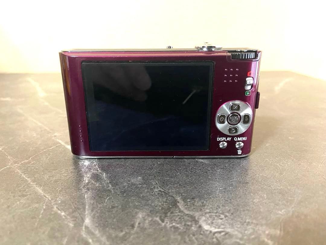 美品 パナソニックLUMIX DMC-FX66 デジタルカメラ パープル
