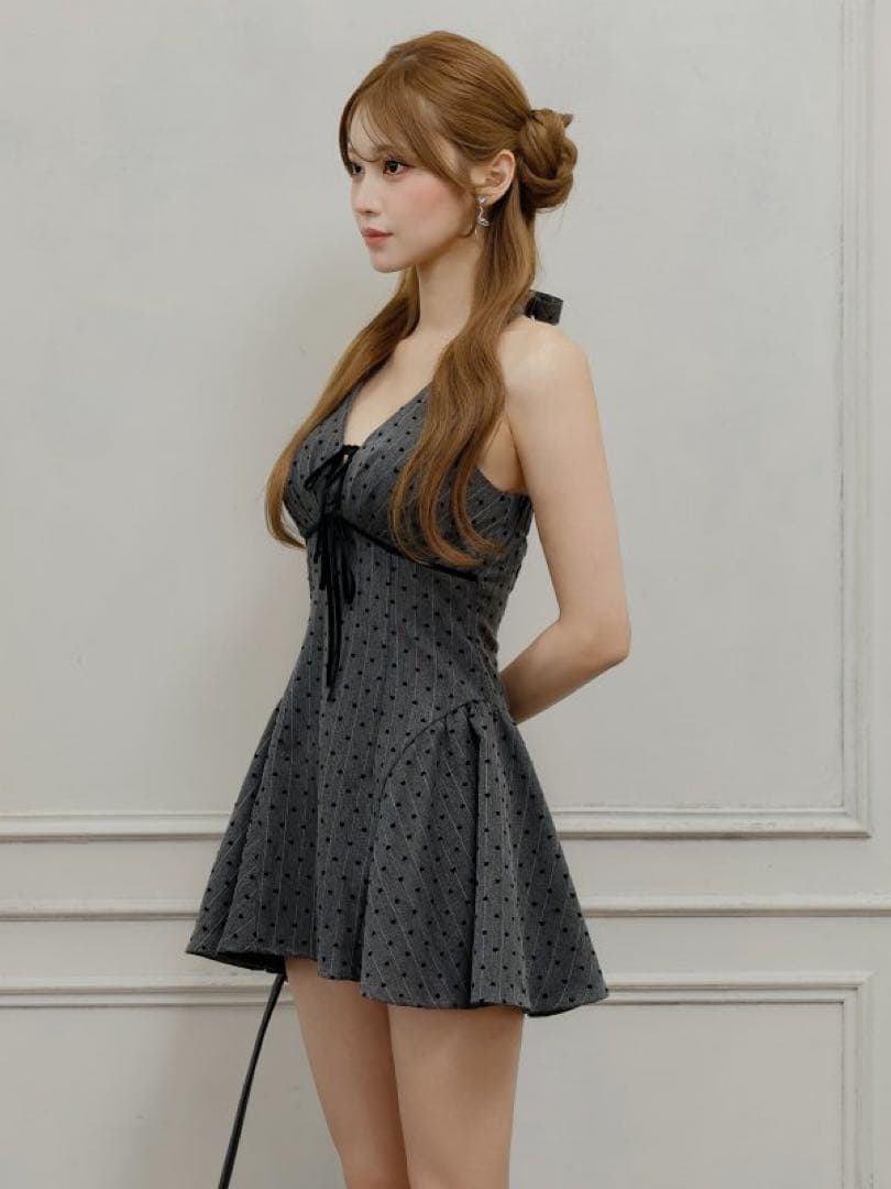 【ANGEL R】Vカット/ バストリボン/ ハート/ フレア