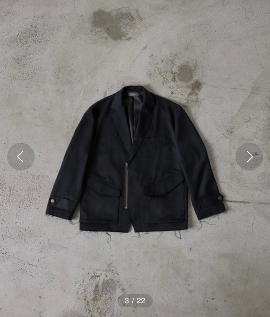 【CLEL core.】ウールテーラードブルゾン