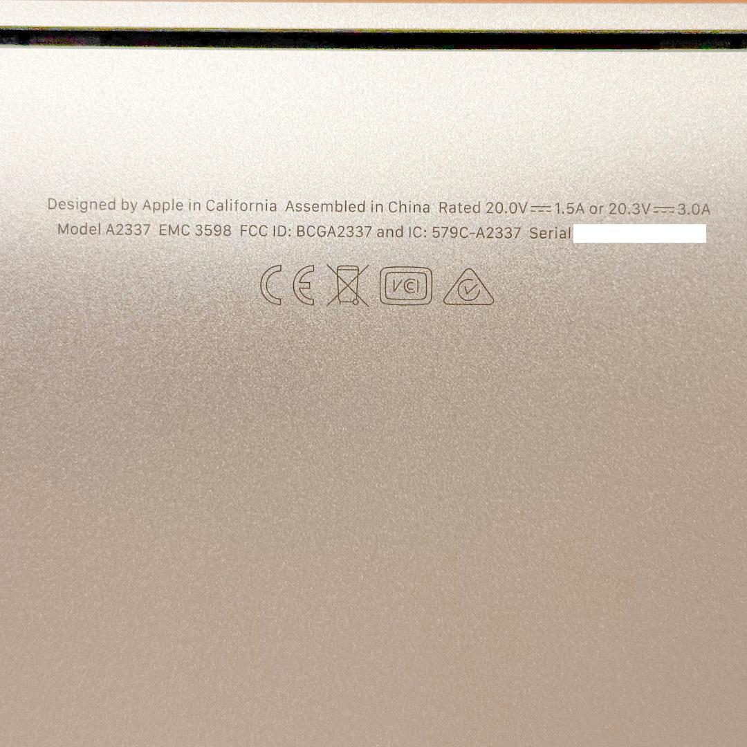 Macbook Air M1 2020 13インチ 16GB 1TB US配列