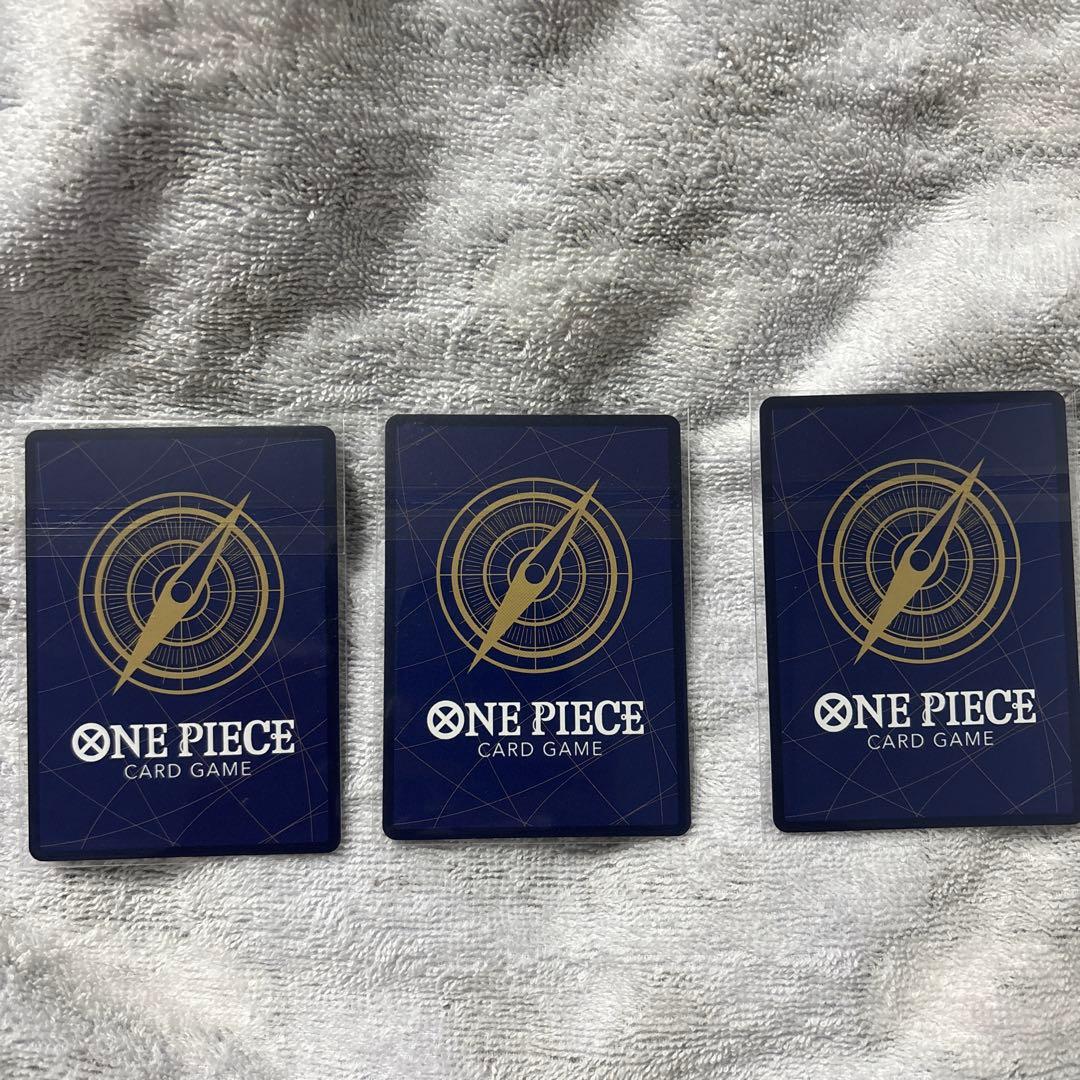 ワンピースカード フラッグシップ ベスト8プロモ たしぎ 3枚セット