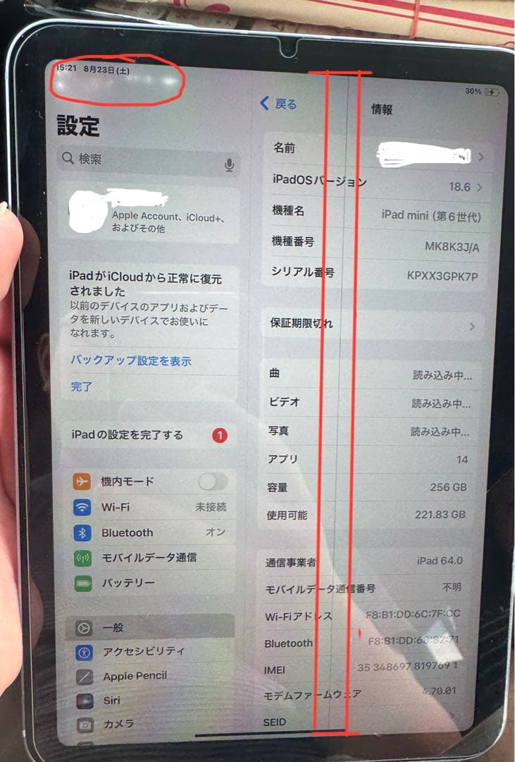 Apple iPad mini 第6世代 256GB セルラーモデル