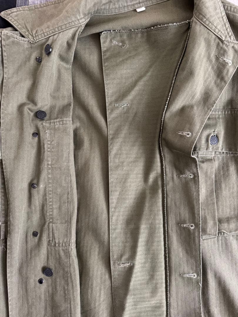 40s 米軍実物 M-43 HBT ヘリンボーン ジャケット　m43