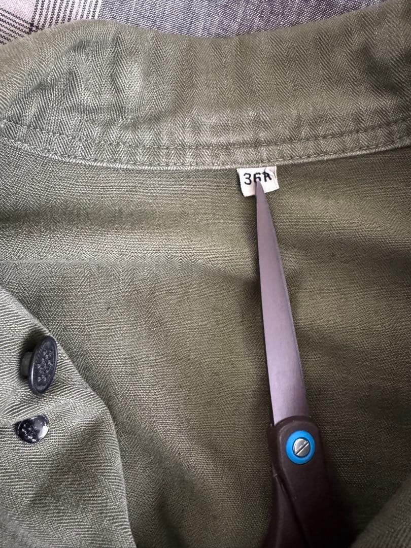 40s 米軍実物 M-43 HBT ヘリンボーン ジャケット　m43