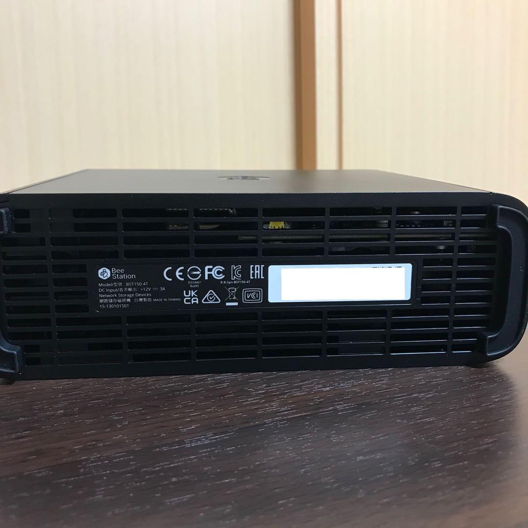 BeeStation Synology BST150-4T パーソナルクラウド