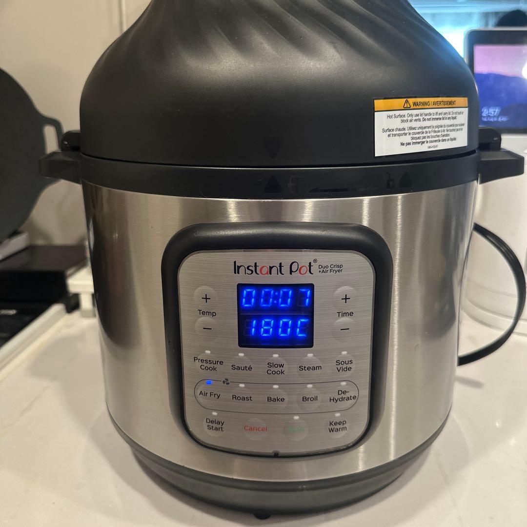 K*a様 [希少] インスタントポット Duo Crisp + エアフライヤー