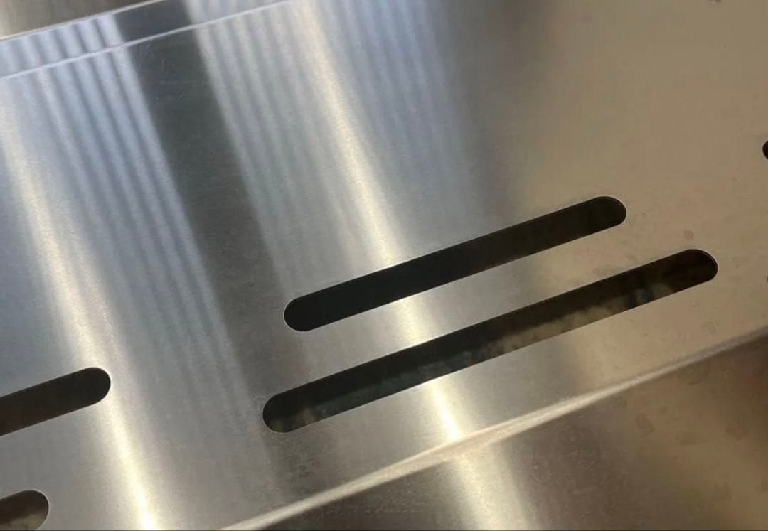 ハイラックス125 PITBULL製　オールステンレス　スキッドプレート