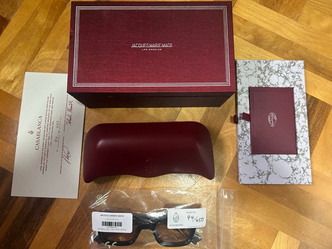 小物 JACQUES MARIE MAGE CASABLANCA NOIR