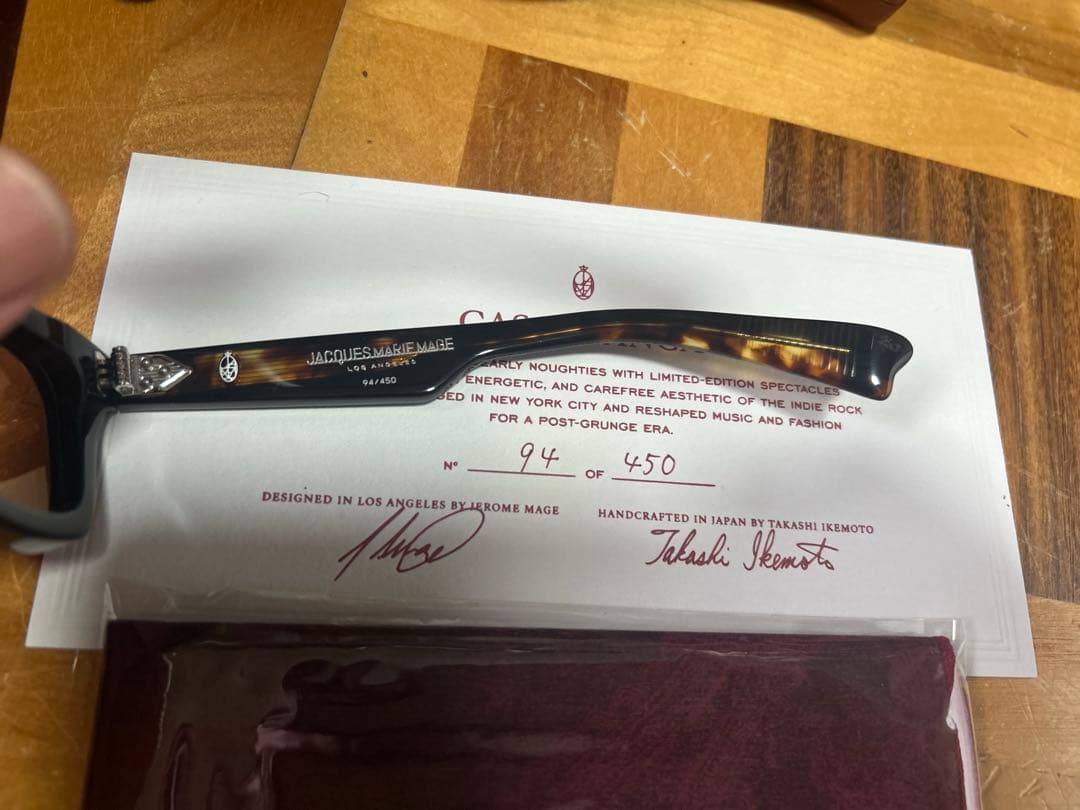 小物 JACQUES MARIE MAGE CASABLANCA NOIR