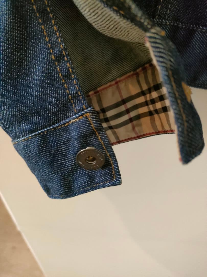BURBERRY LONDON ダークブルー デニムジャケット