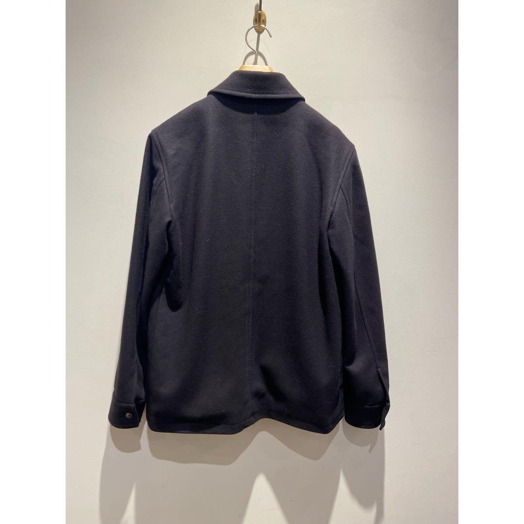 A.P.C.*ジップアップ　メルトンウールジャケット
