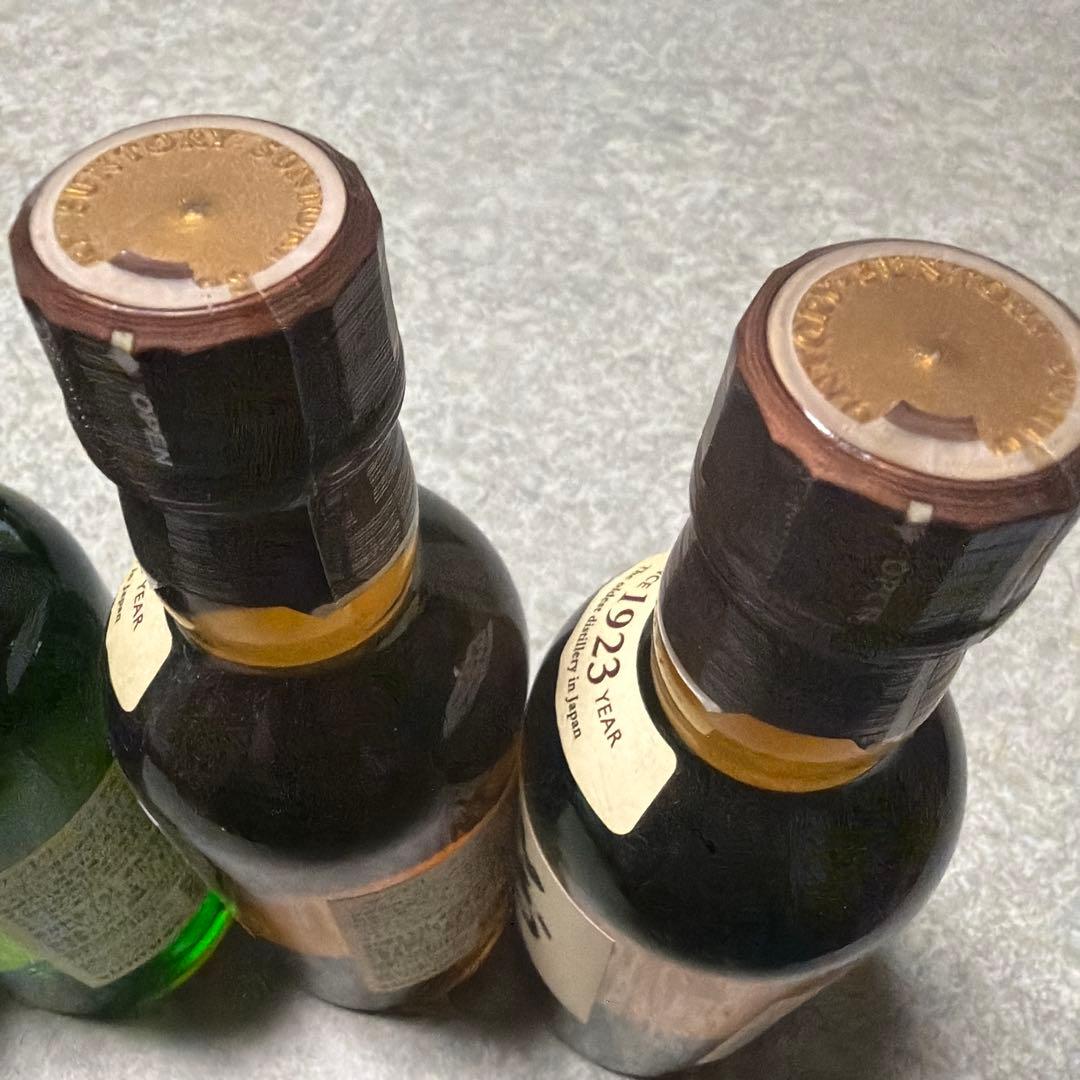 山崎　白州　180ml ミニボトル　4本　ウイスキー　サントリー