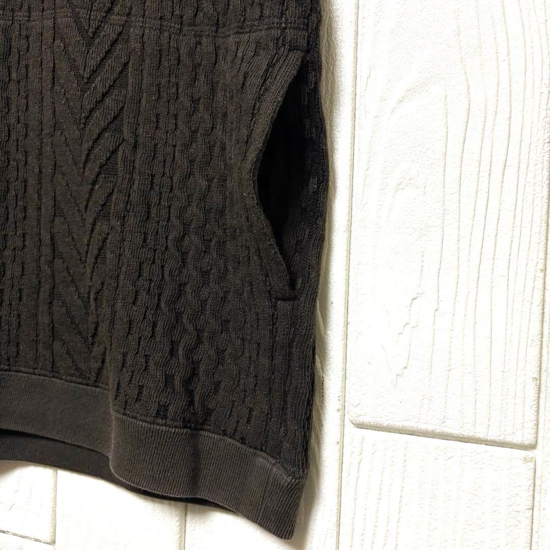 希少 Nigel Cabourn フィッシャーマン セーター 50 濃茶色 XL