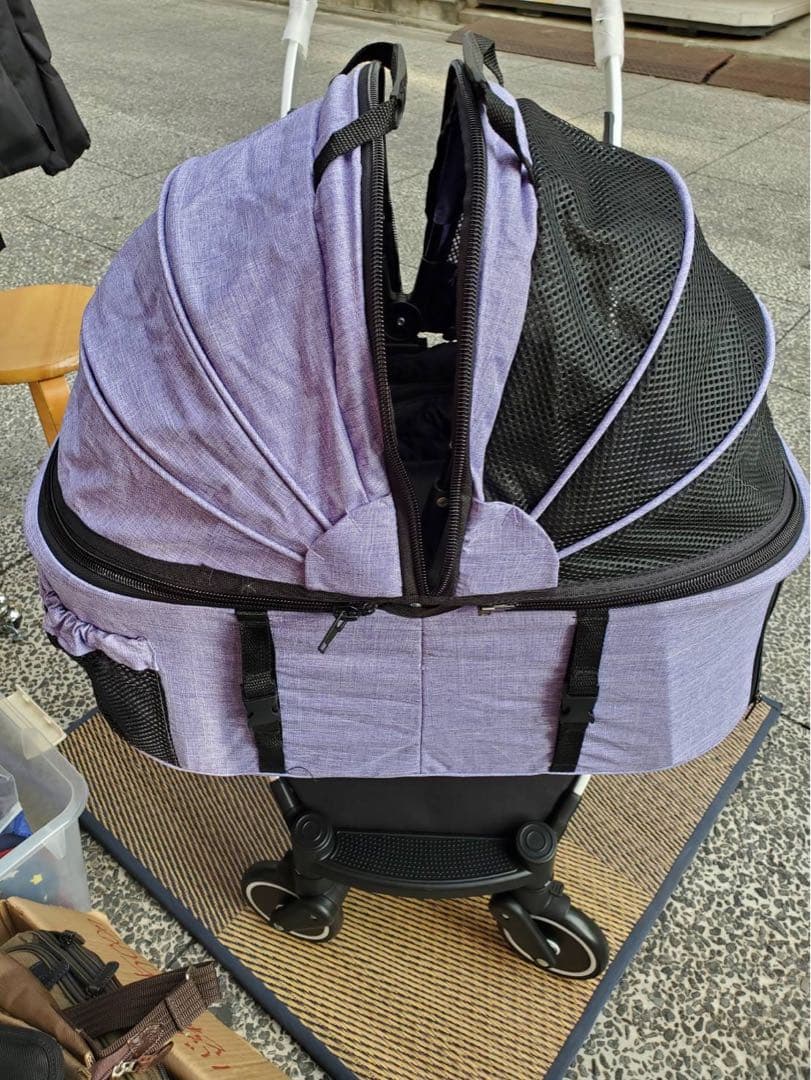未使用DOT4万円以上分離型 ペットカート 折りたたみ可ペットキャリー