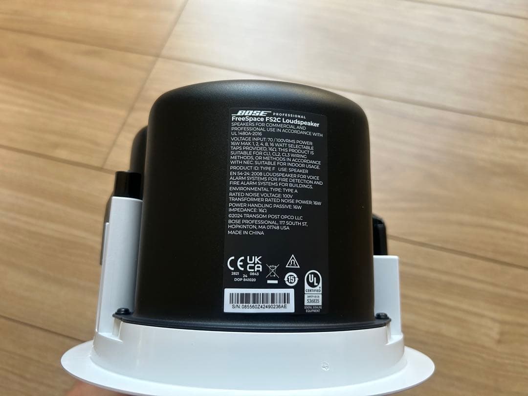 Bose FreeSpace FS2C 天井埋込スピーカー 1台のみ