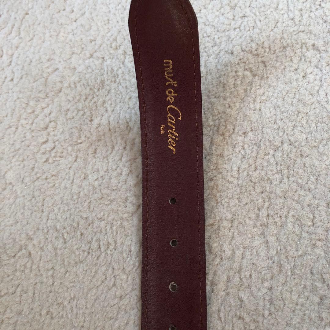 最終値下げ 最終美品 希少Cartier サントス ベルトレディース メンズ