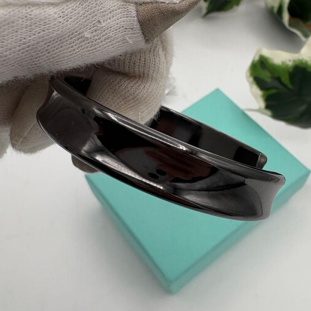 【ゆう様】ティファニー 1837 ナロー バングル チタン ブラック