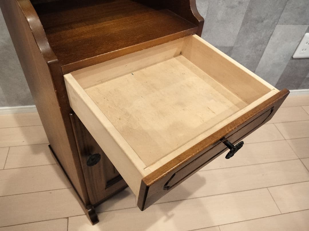 カリモク 電話台 花台 サイドテーブル レトロ ヴィンテージ