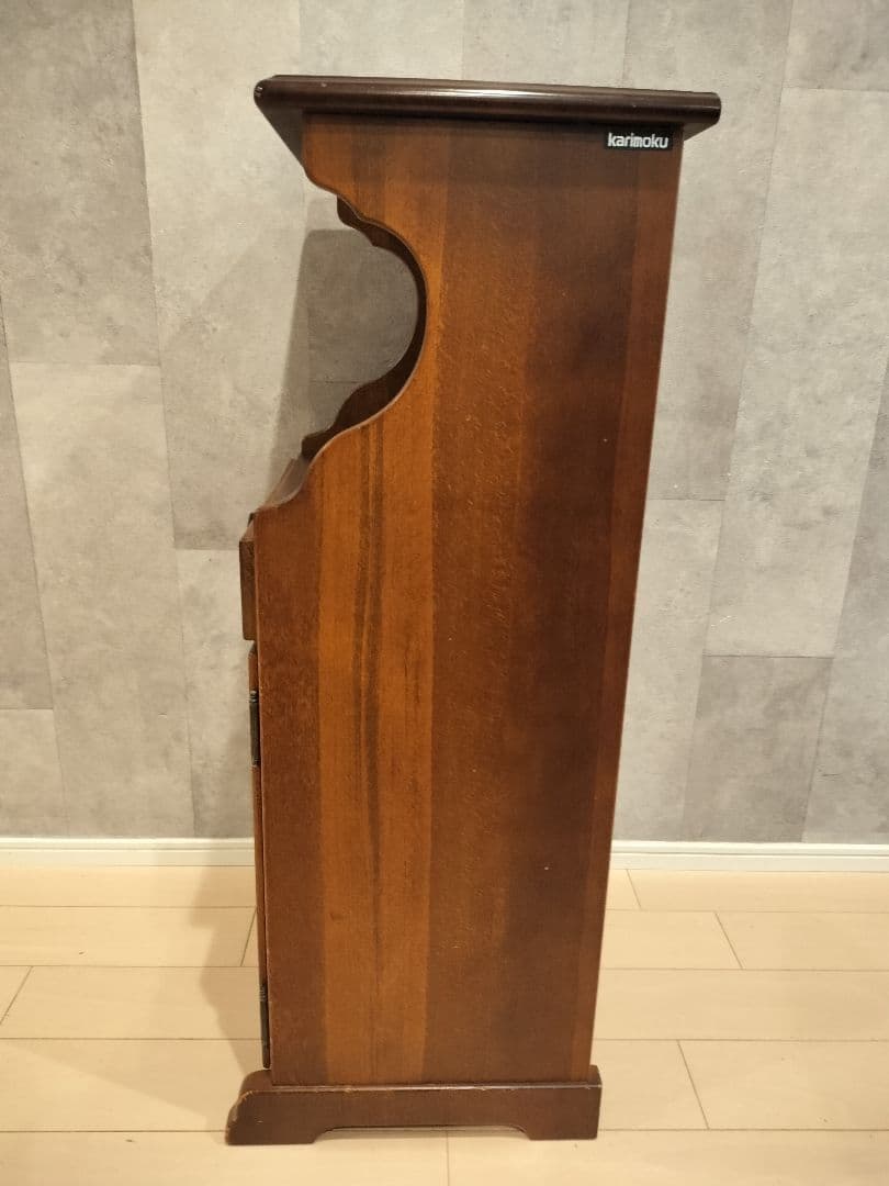 カリモク 電話台 花台 サイドテーブル レトロ ヴィンテージ