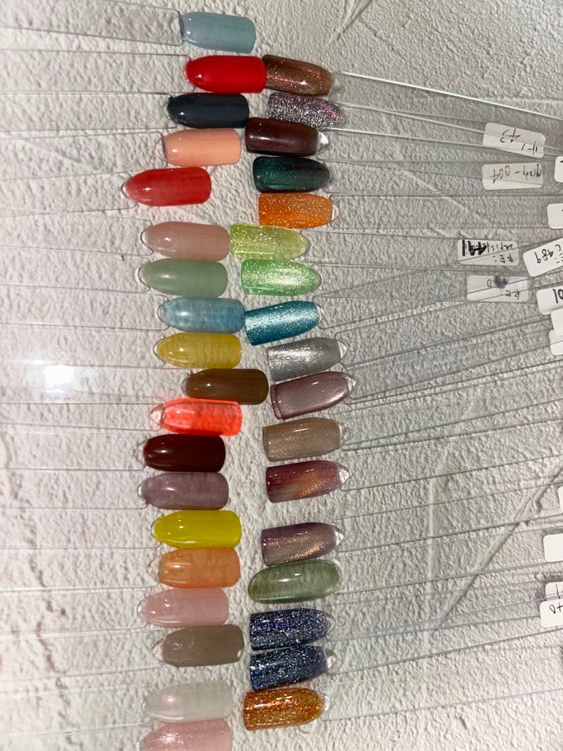 超お得　中古　合計90点！サンプルつき　ジェルネイル　セット　まとめ売り　おまけ